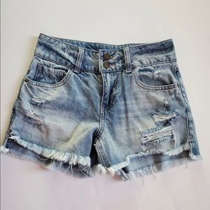 Sky and Sparrow denim cut off shorts